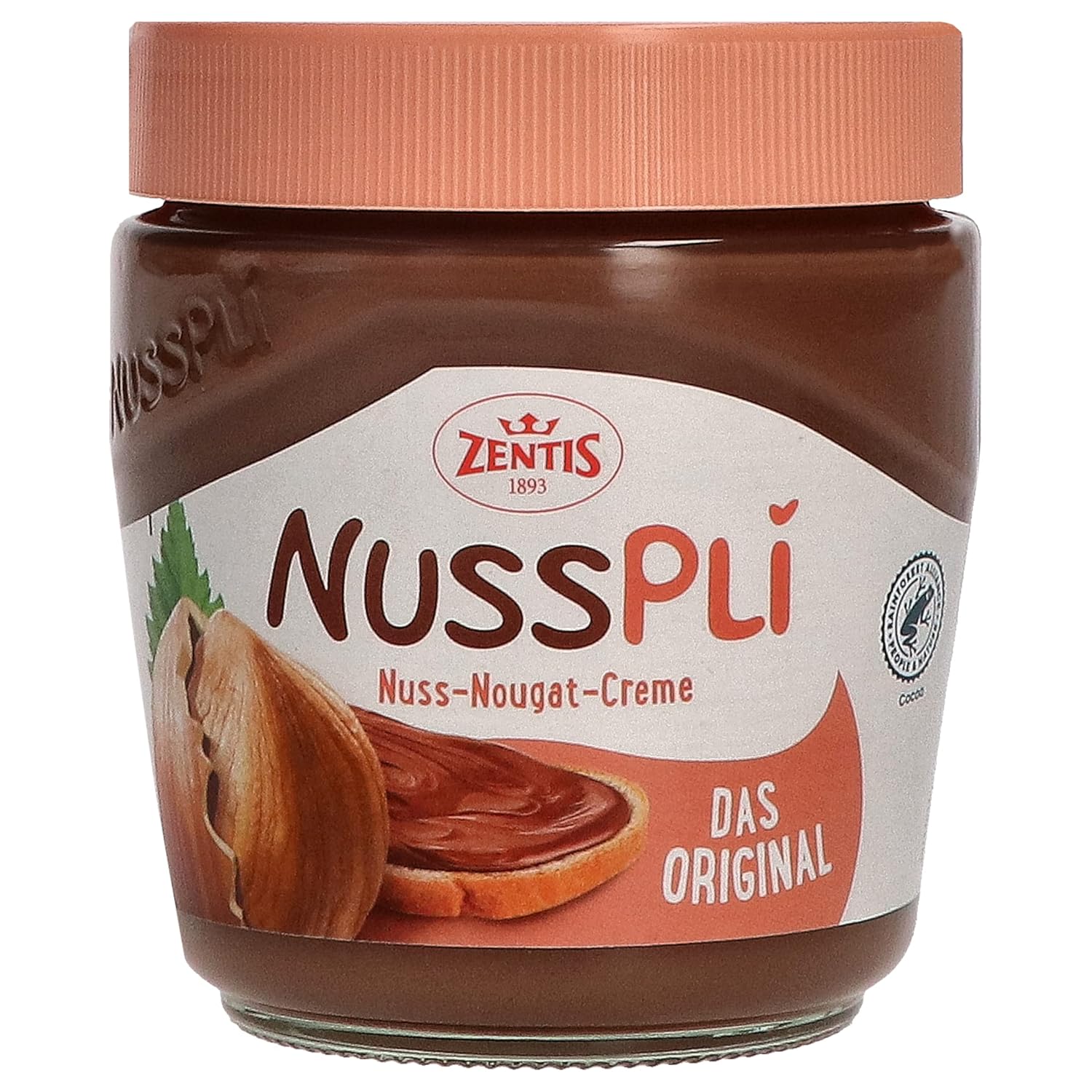 Zentis Nusspli Nuss Nougat Creme - 400g